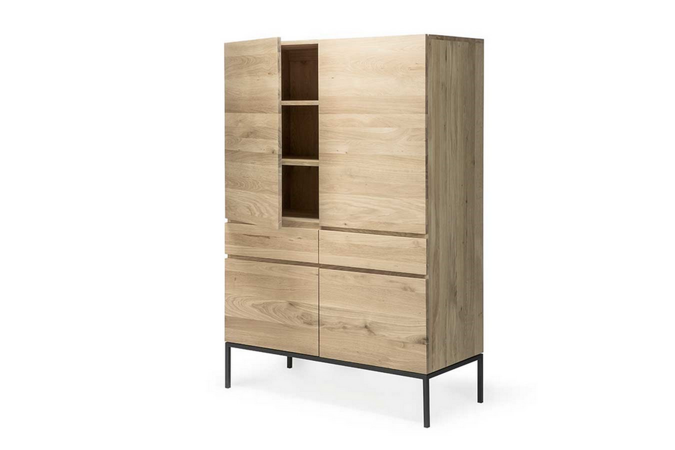 Schrank Ligna Eiche natur H 162 cm