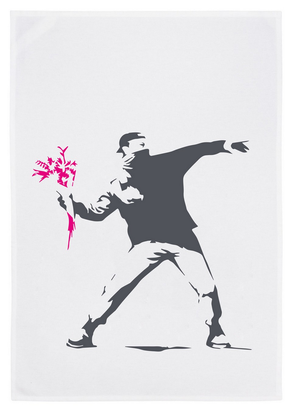 Geschirrtuch Streetart Flower