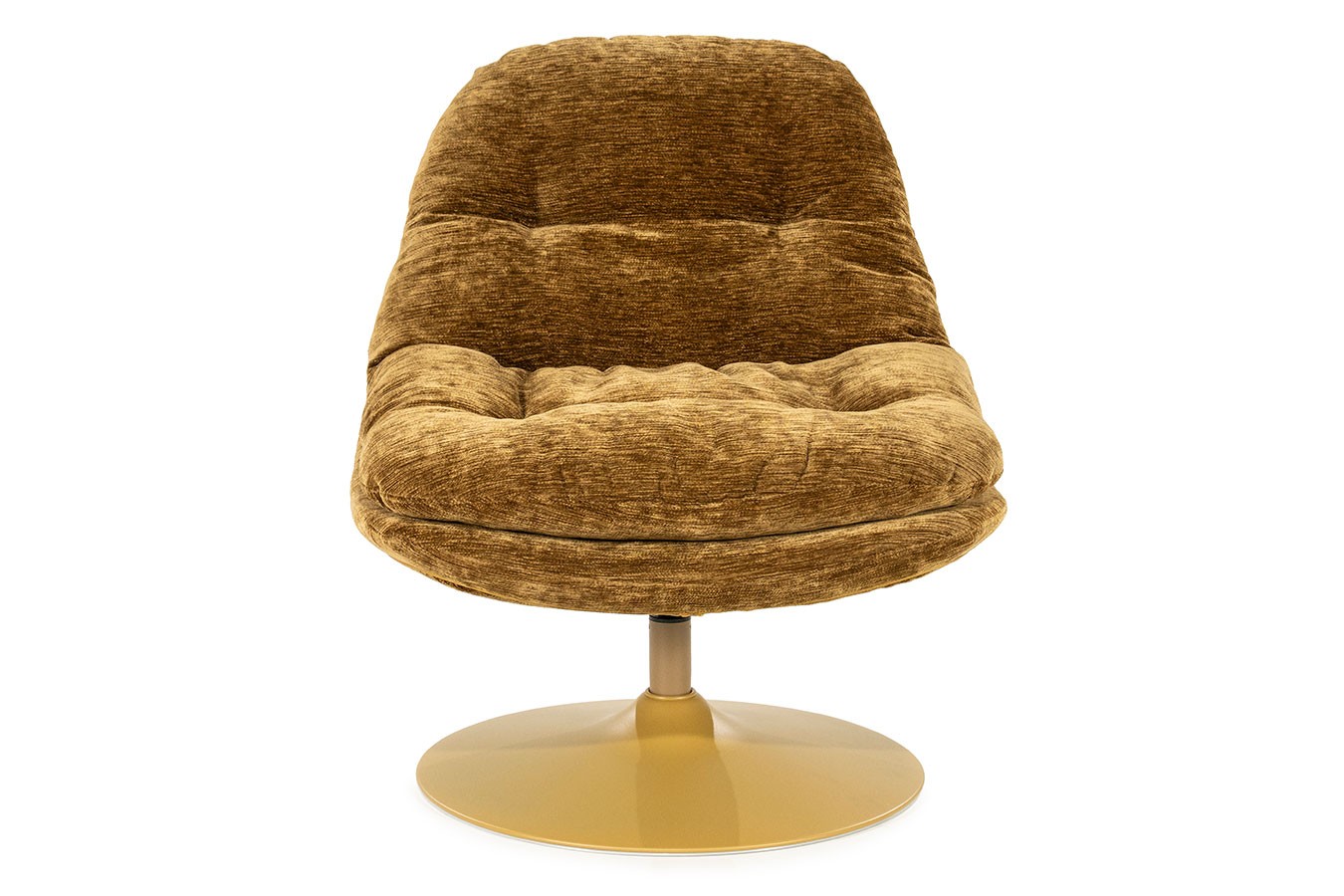 Drehsessel Tomba Velvet senf