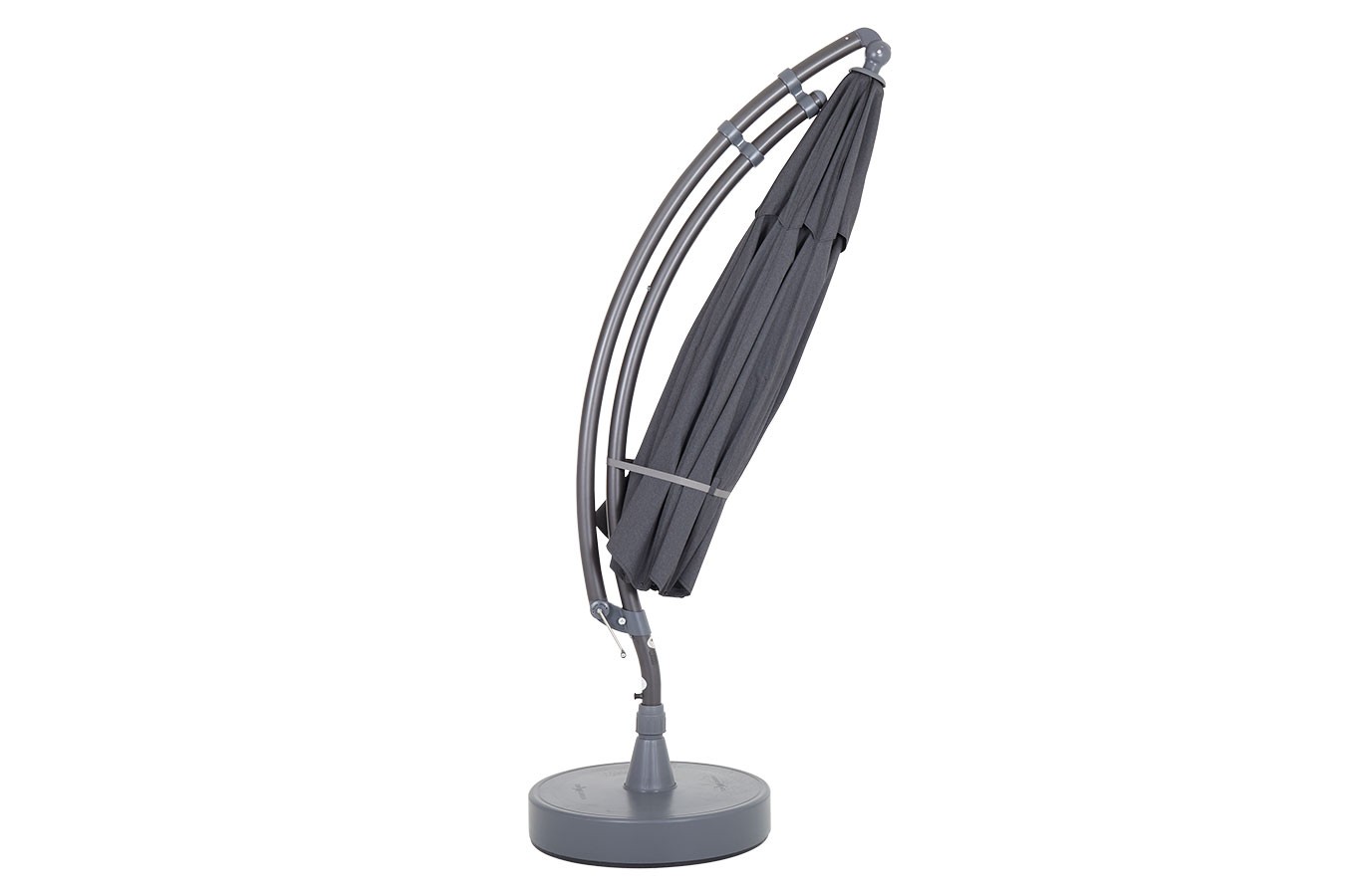 Freiarmschirm Easy Sun grau D 300 cm