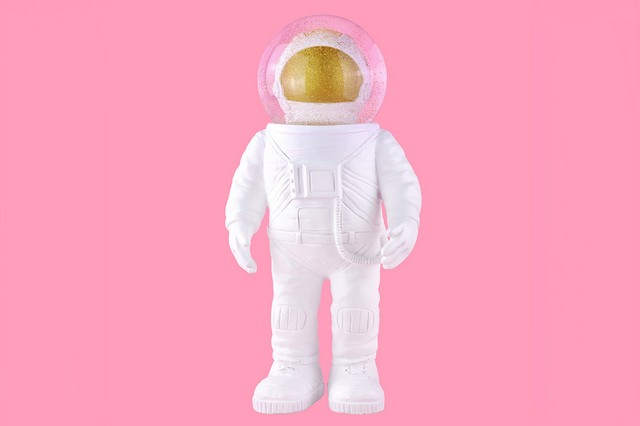 Dekofigur The Astronauts Giant weiss