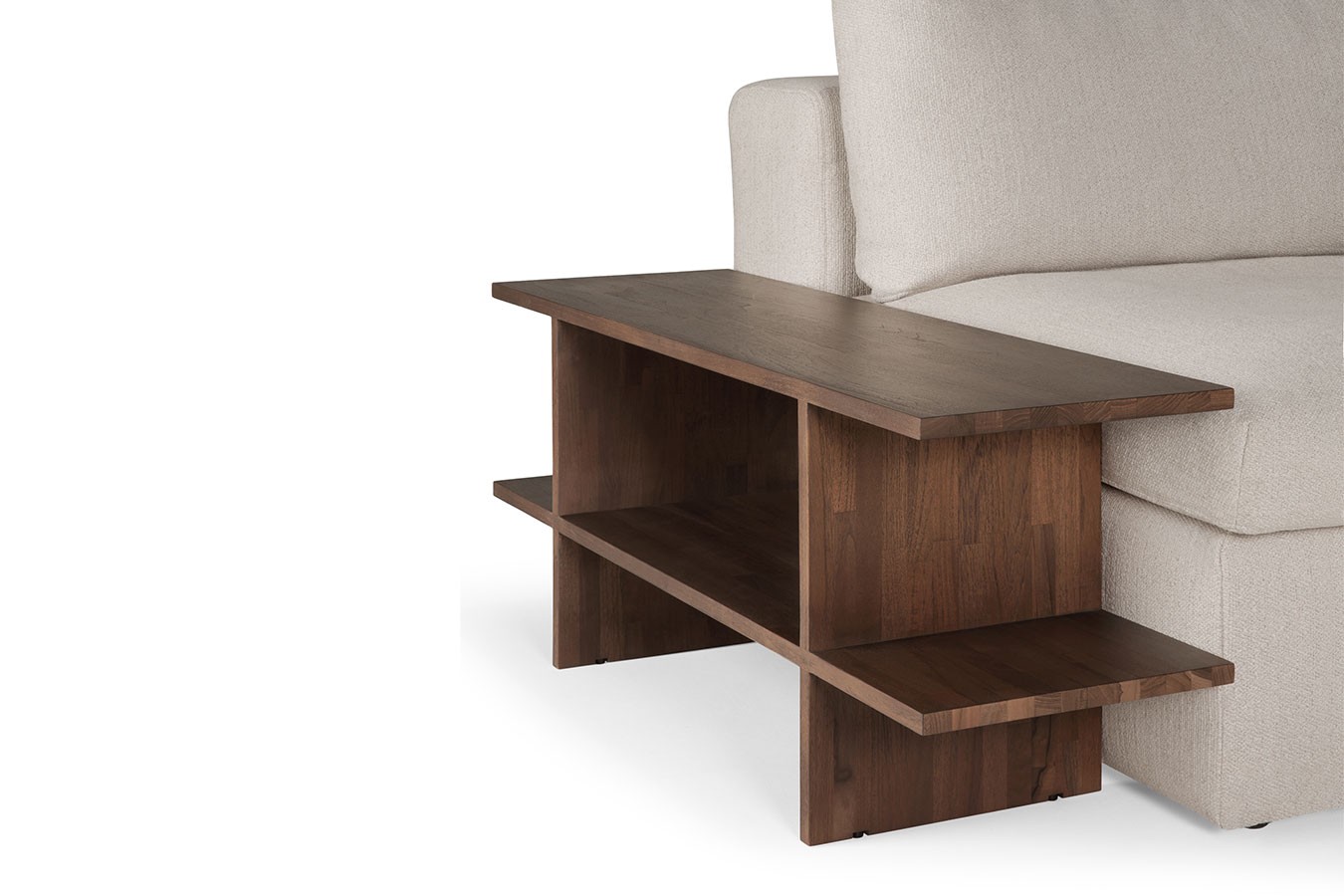 Beistelltisch Kabuki Teak braun B 103 cm