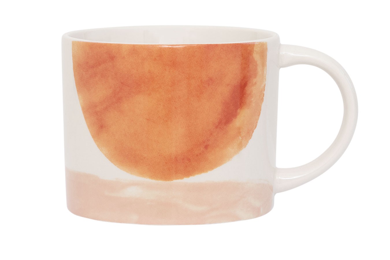 weiß, orangerot
