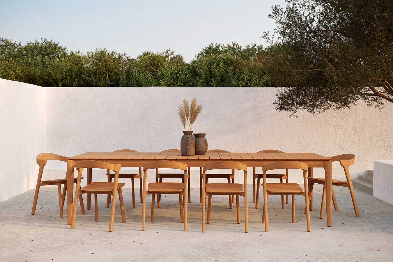 Outdoor Tisch Bok Teakholz 250 cm