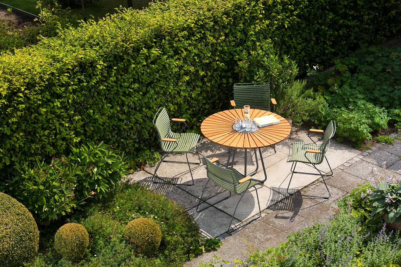 Garten Esstisch Circle rund 110