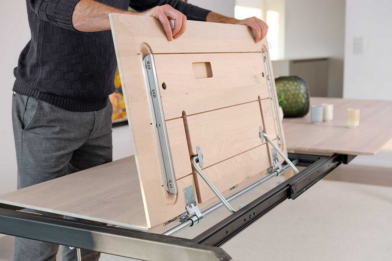 Ausziehtisch Floor Buche massiv 160