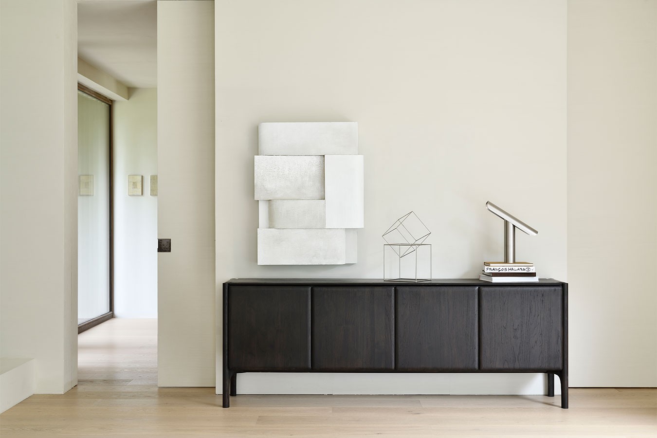Sideboard PI Teak braun B 230 cm