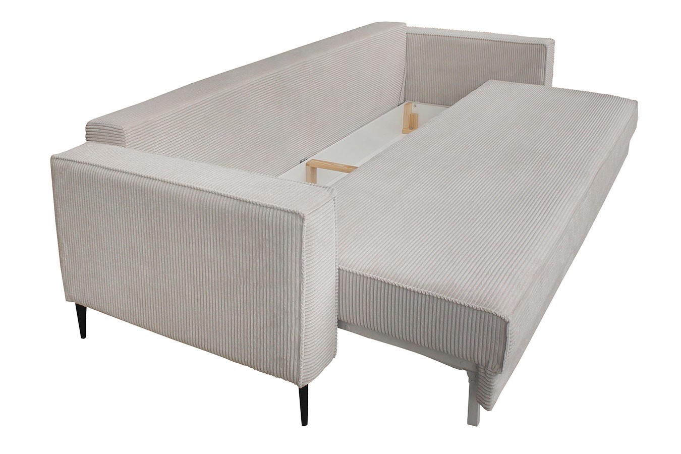 Tori Sofa mit Schlaffunktion grau