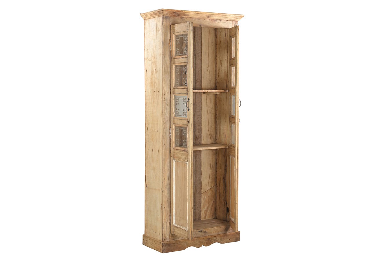 Vitrinenschrank Vintage natur