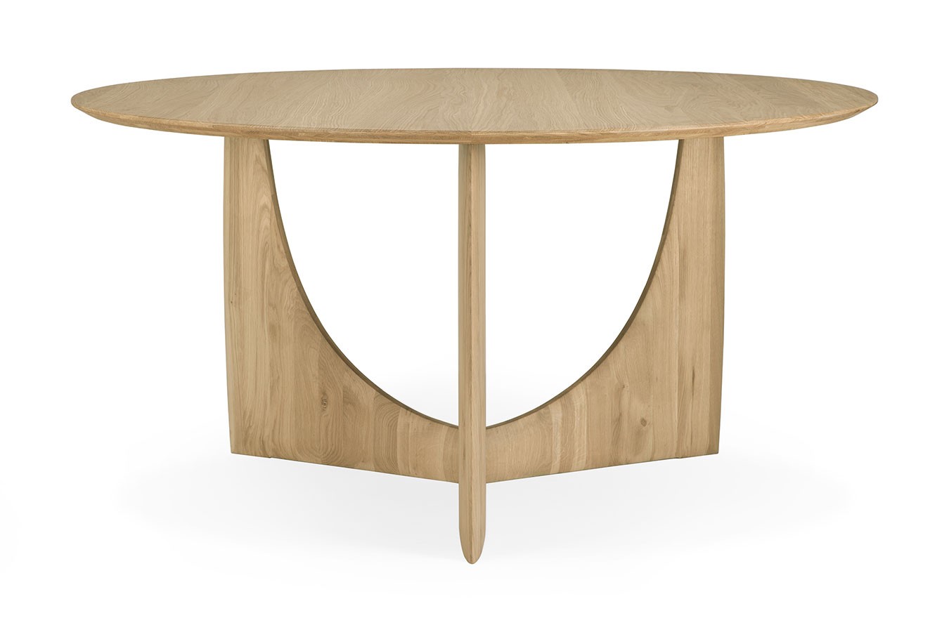 Esstisch Geometric Eiche natur D 150 cm