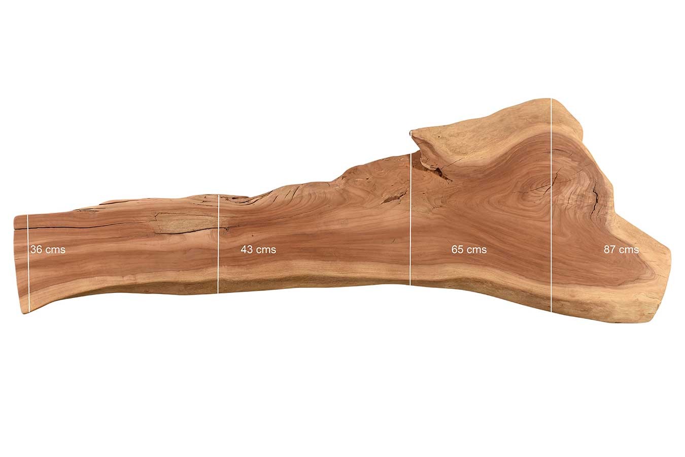 Tischplatte Mango Massivholz Monolith 258
