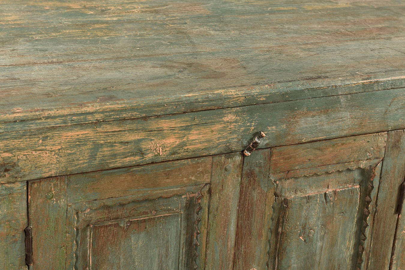 Sideboard Vintage grün gelb