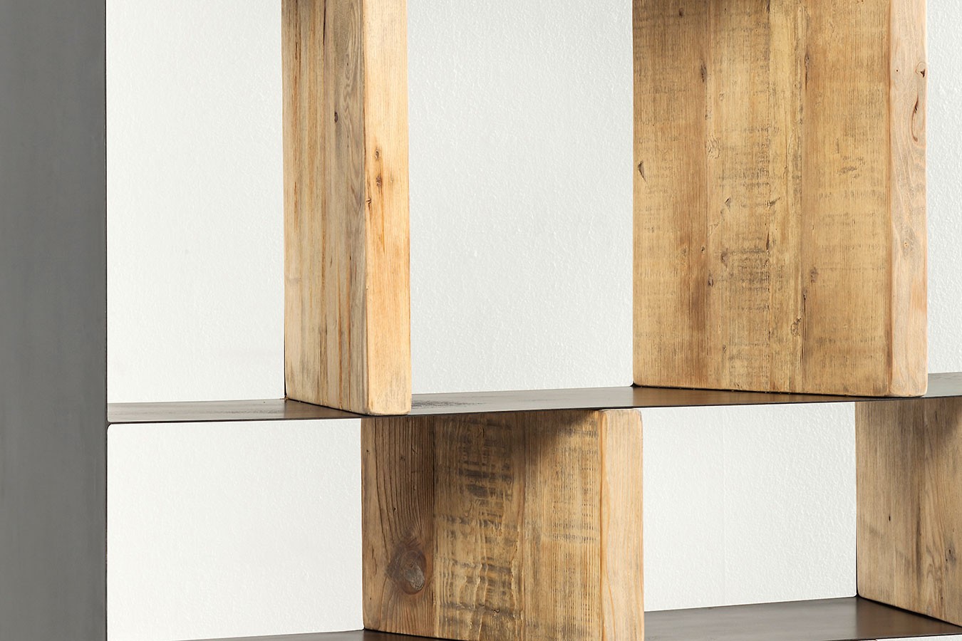 Regal Storm Holz/Metall 100*234*30 cm