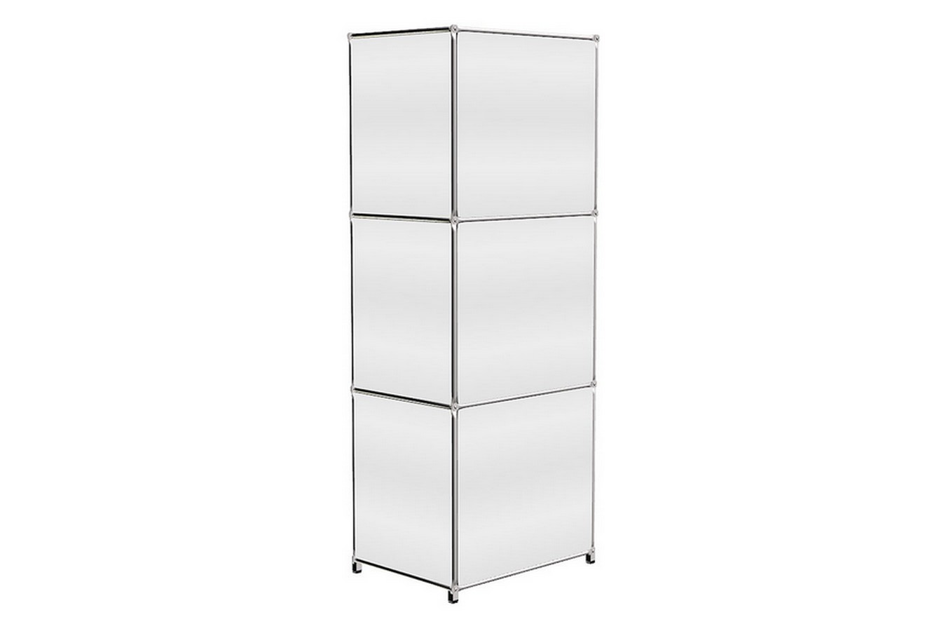 Kleiderschrank System 180 blau H 223,5 cm
