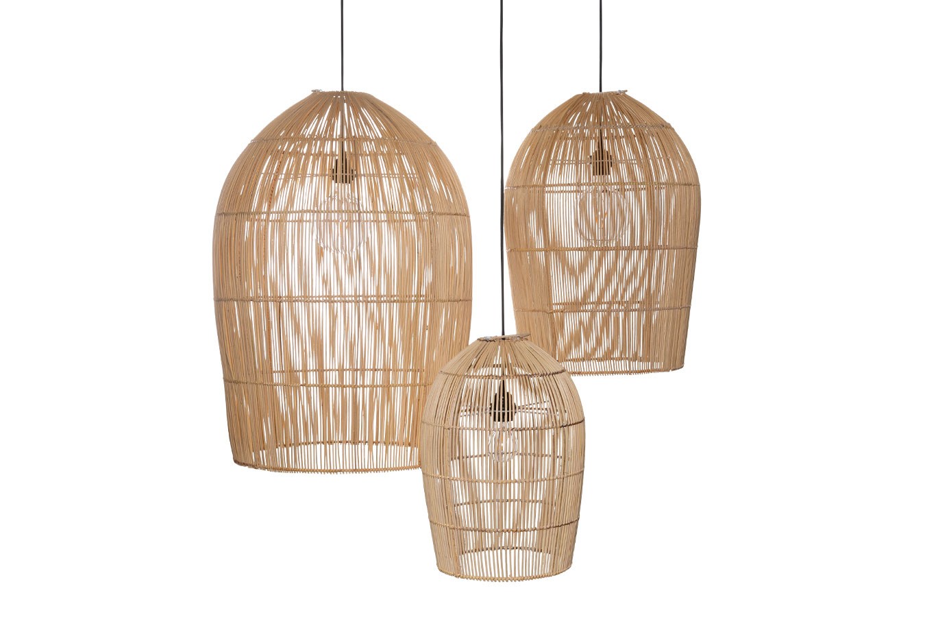 Lampenschirm Isla Rattan natural L