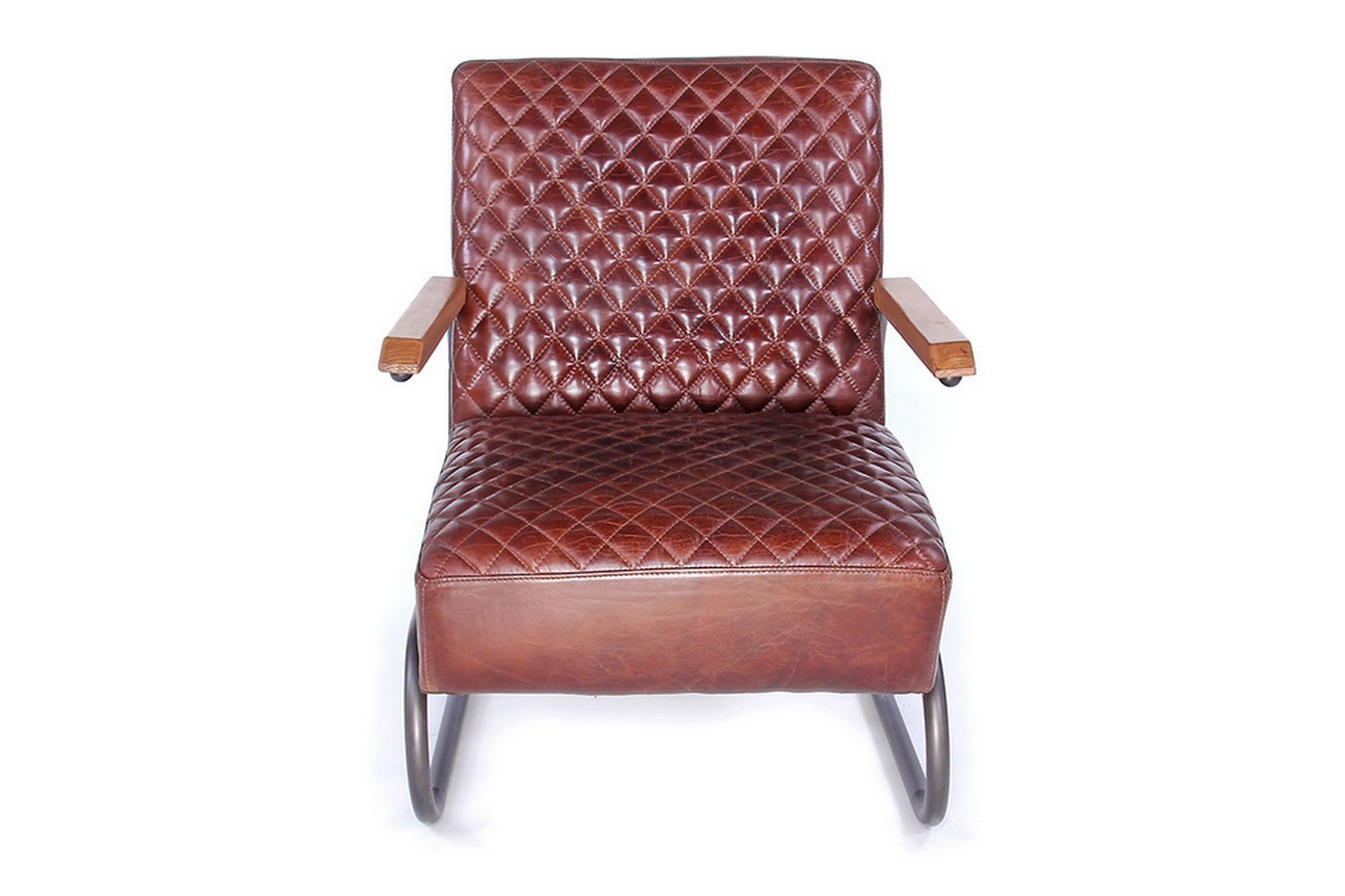 Lounge Sessel Marco 1940 Leder braun