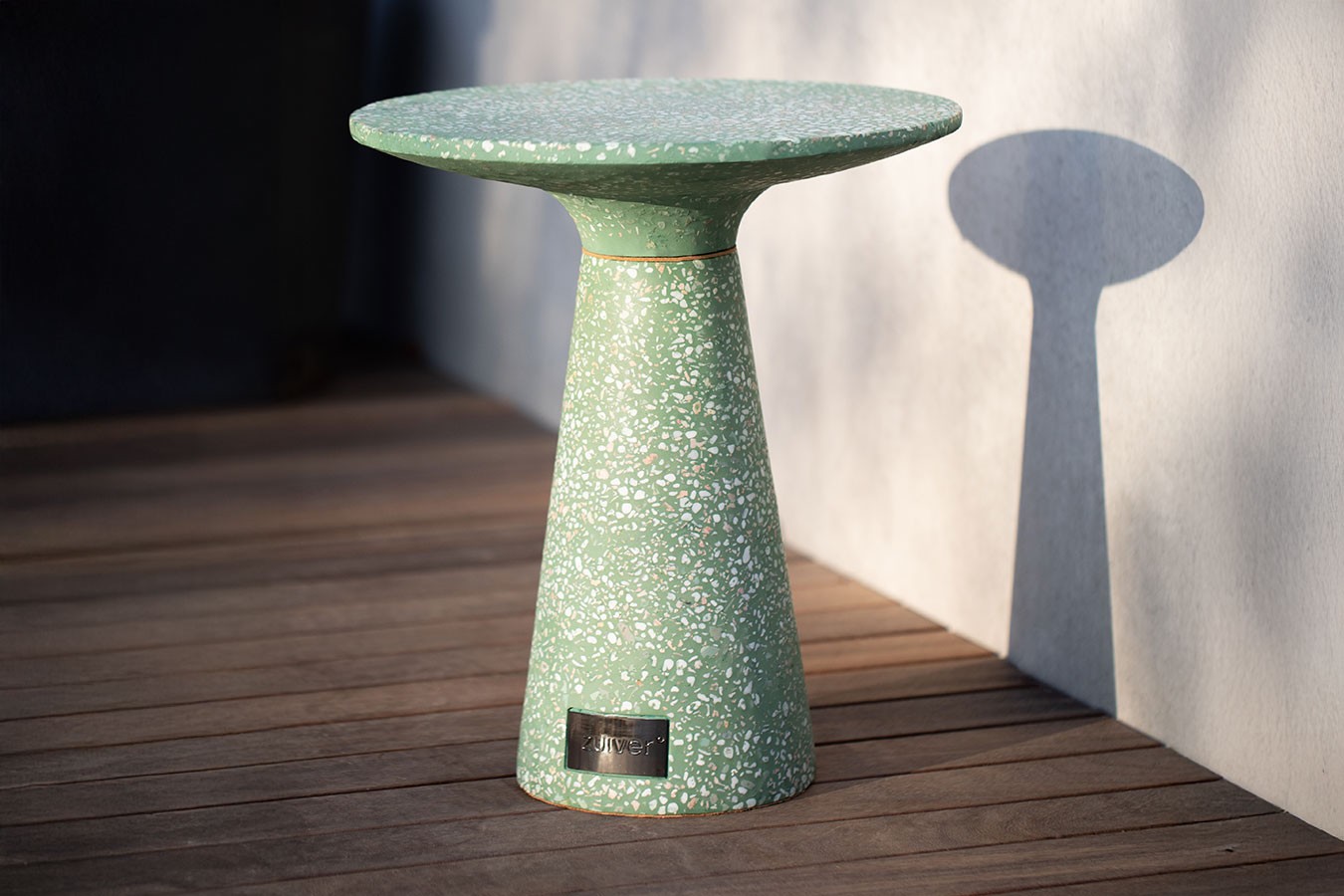 Beistelltisch Vicky recycled H 45 cm grün