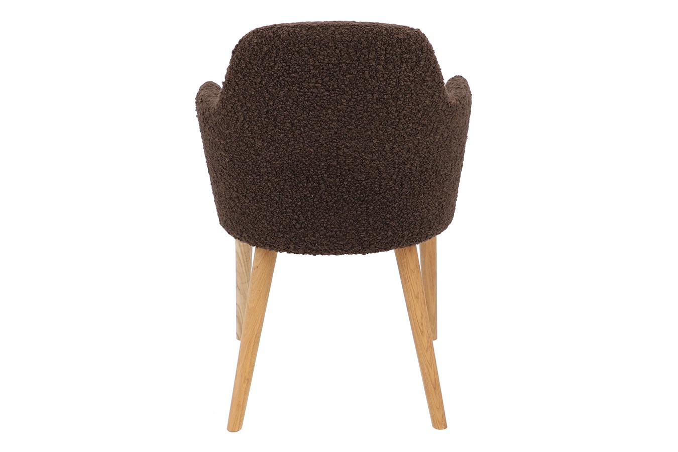 Sessel Flaminia Stoff braun