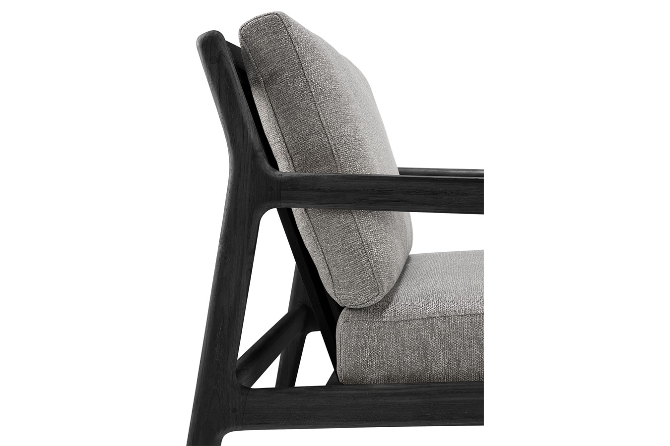 Loungesessel Jack Teak off white