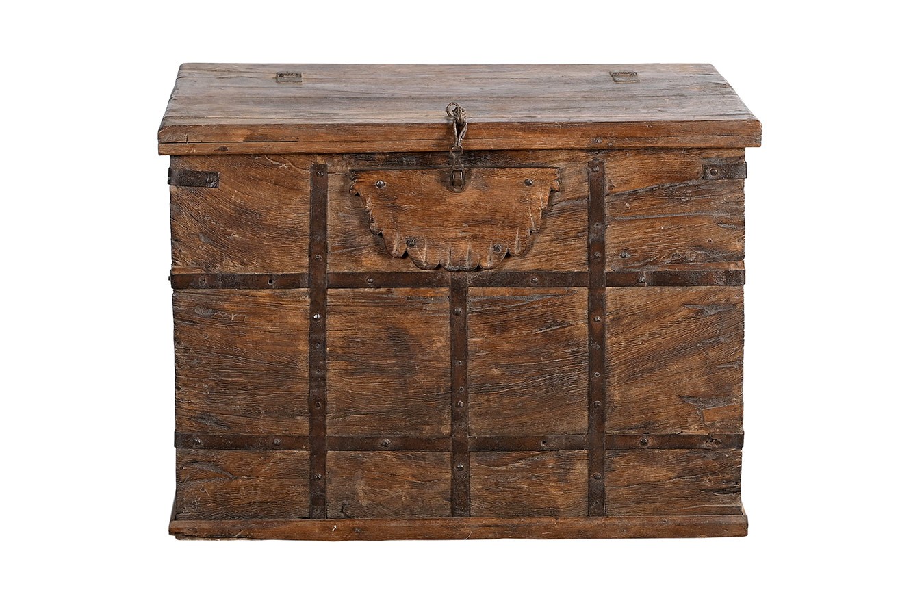 Truhe Vintage natur