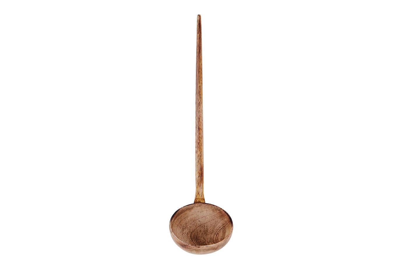 Suppenkelle Hand Craved Mangoholz natur