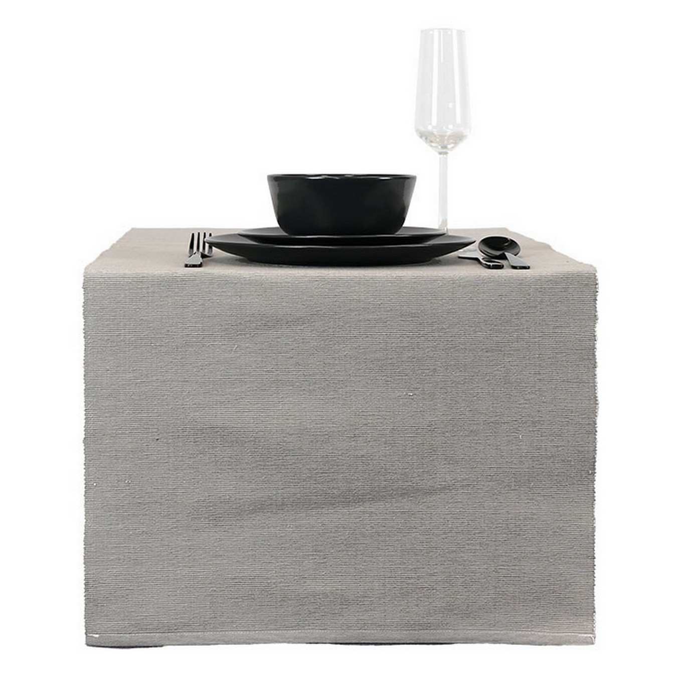 Tischläufer Trixie grau 150*45 cm