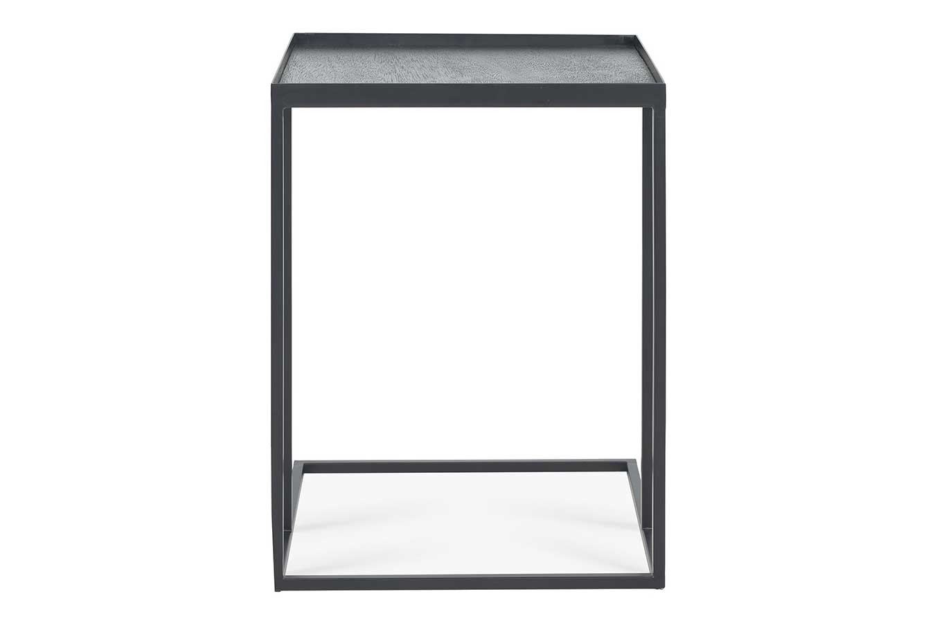 Beistelltisch schwarz 39x39 cm