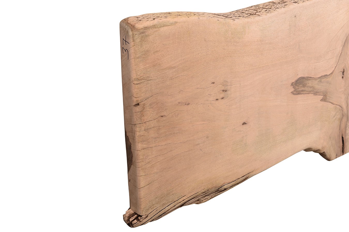 Tischplatte Mangoholz Monolith 342x117 cm
