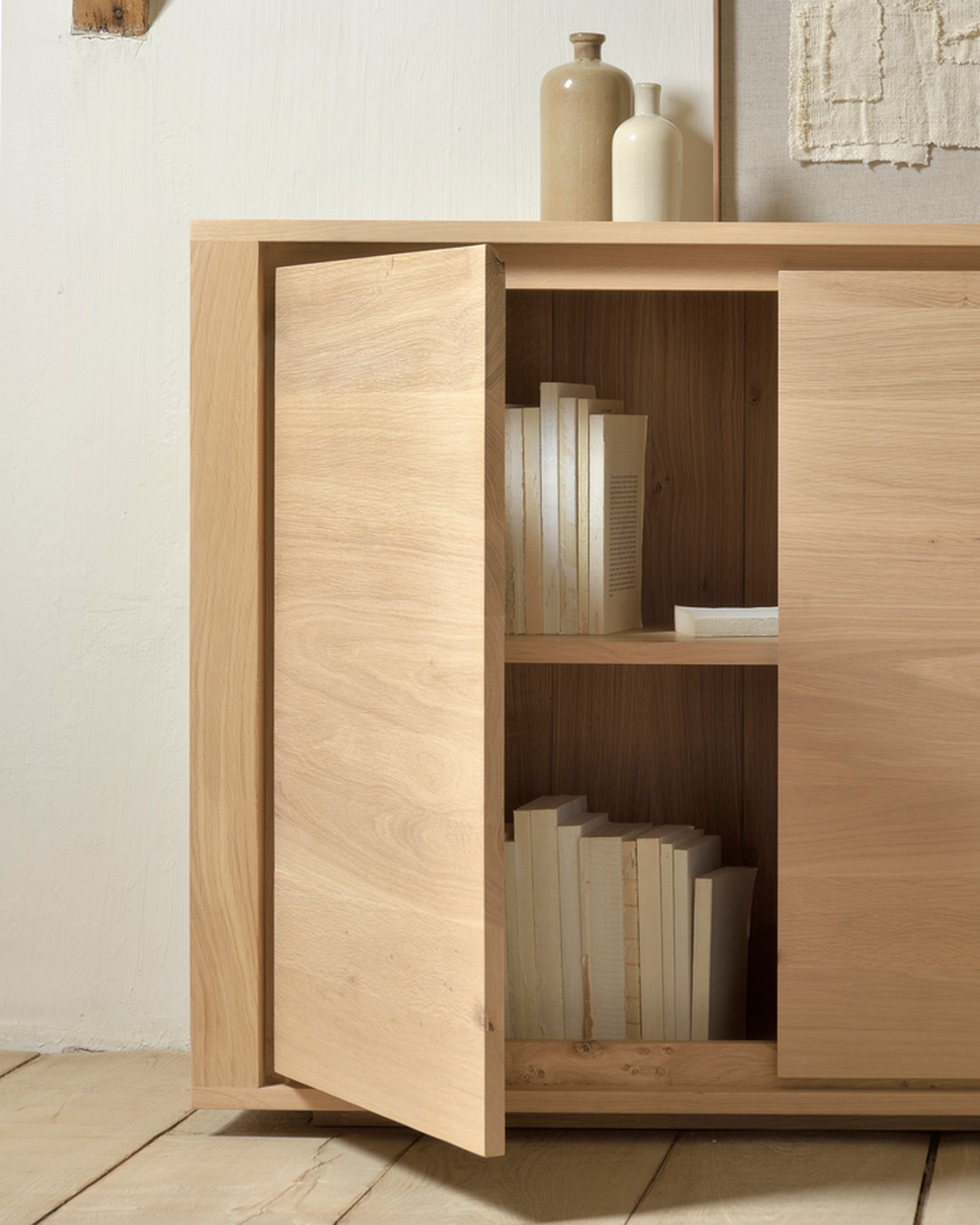 Anrichte Shadow Eiche massiv B 109 cm