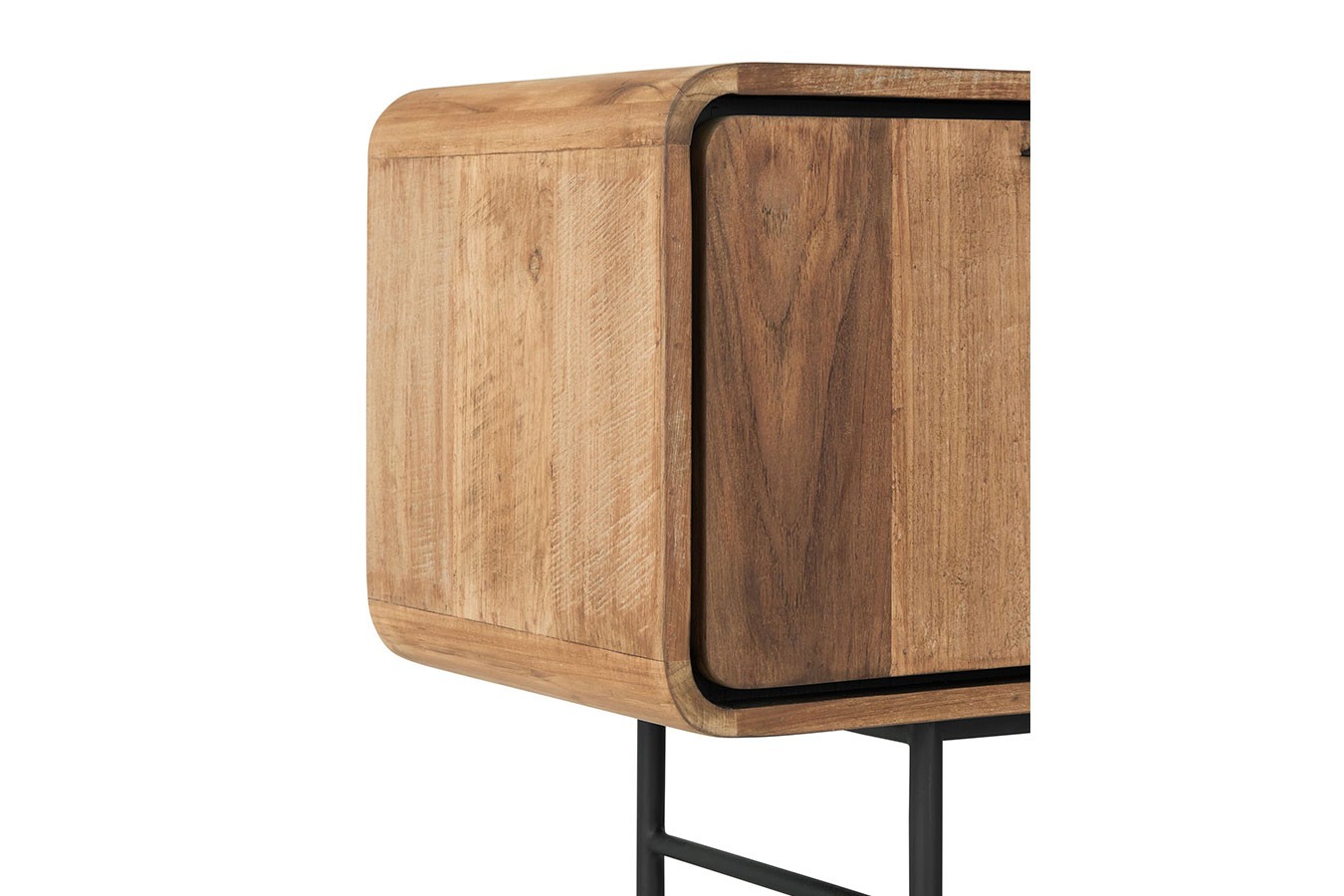 TV-Board auf Fuß Evo Teak B 185 cm
