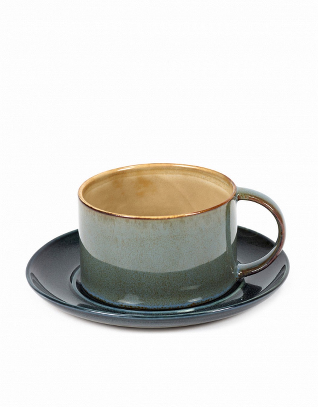 Unterteller Kaffeetasse Terres de Reves dunkelblau
