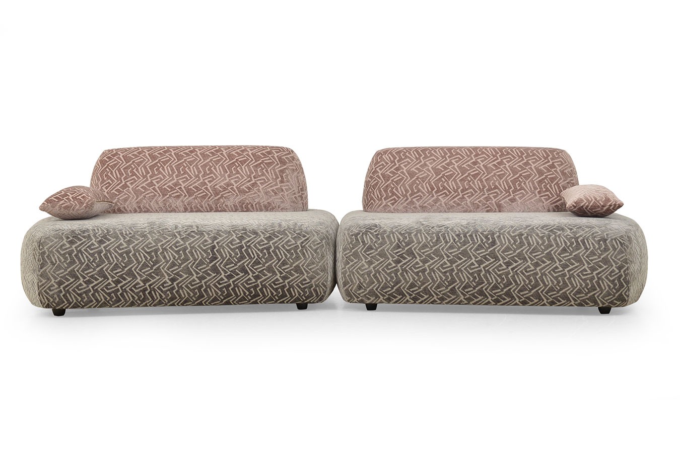 Designsofa Palma zweifarbig B 280 cm