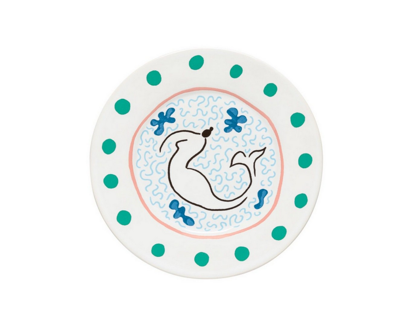 Summer Dessertteller Mermaid D 22 cm