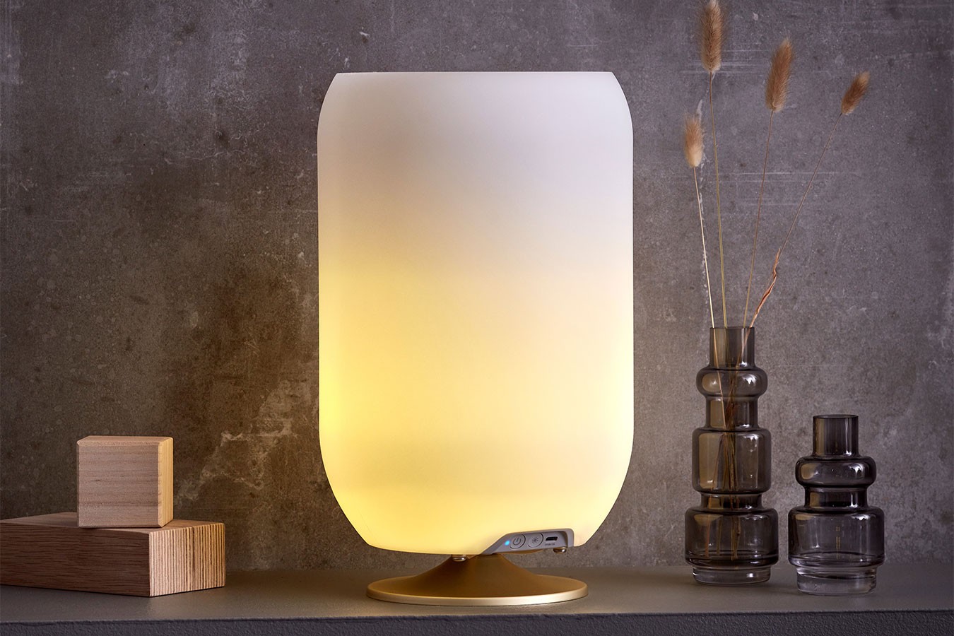 Bluetooth Lautsprecher Atmos gold D22cm