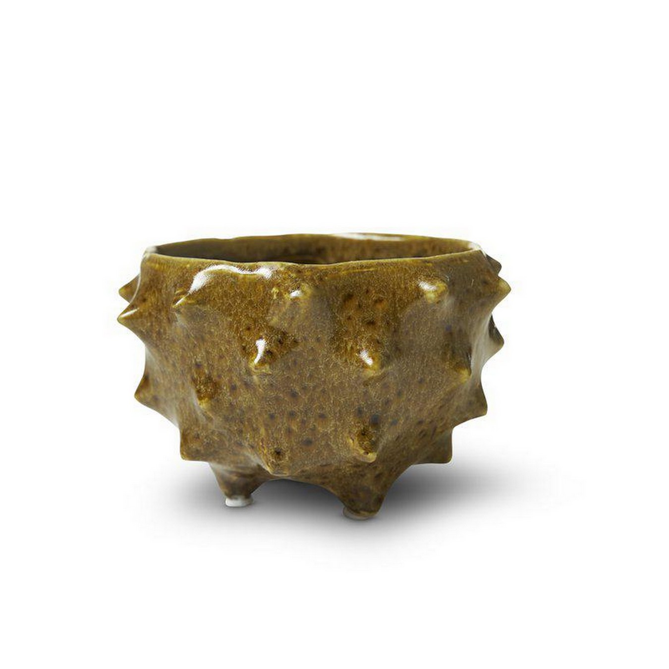 Dekoschale Esme goldbraun klein