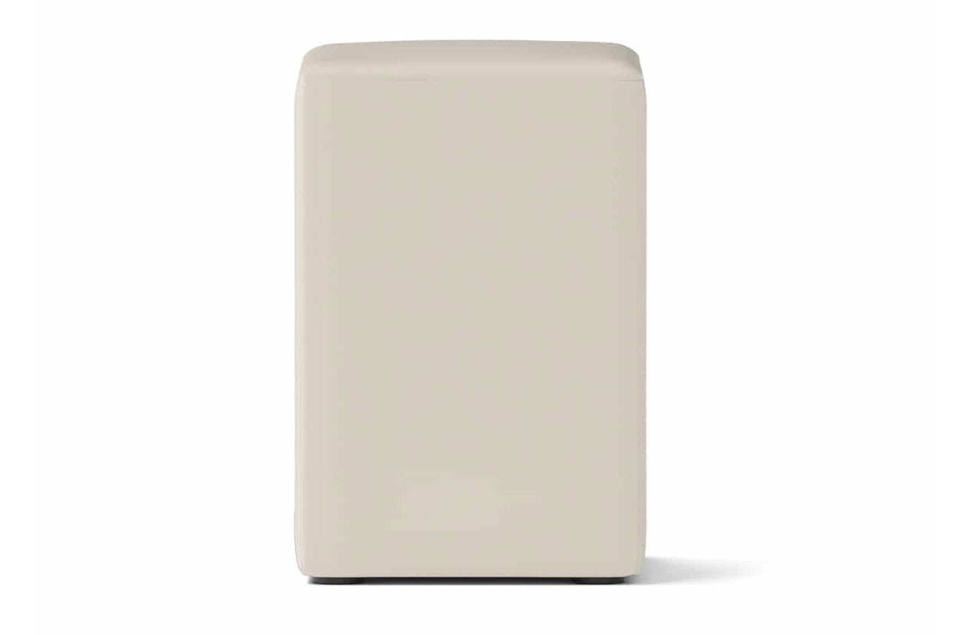 Sitzhocker Basic Leder creme