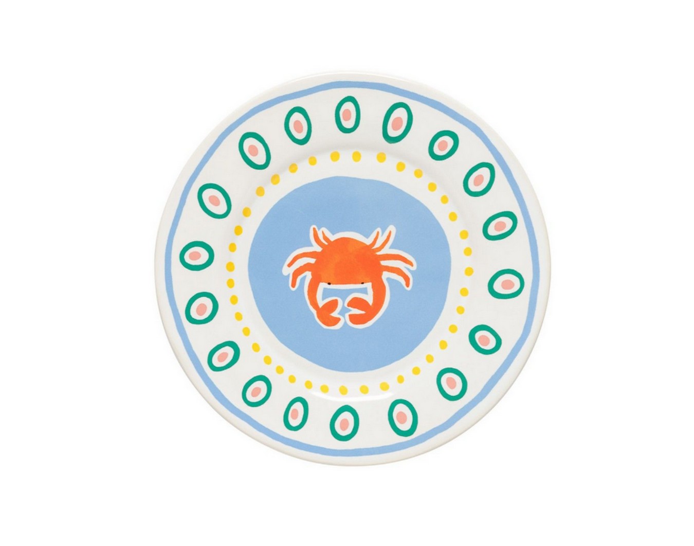 Dessertteller Summer Krabbe D 22 cm