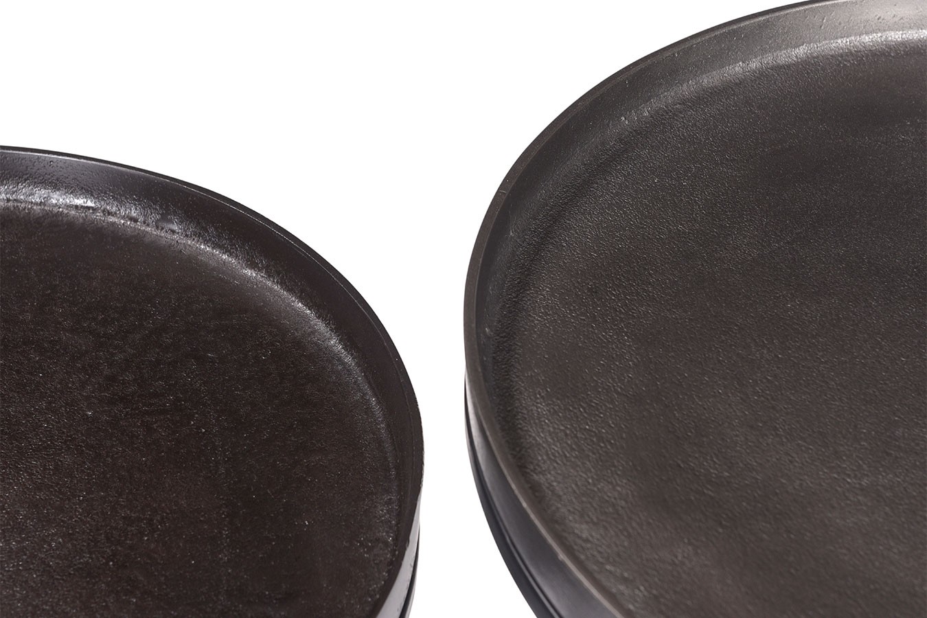 Couchtisch 2er Set spring I Bronze rund