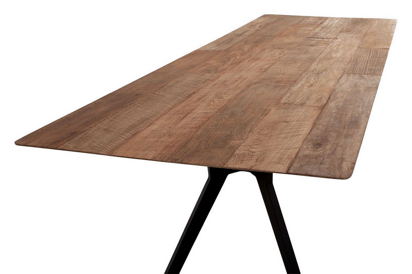 Tisch Metropole Teak Metall B 200 cm