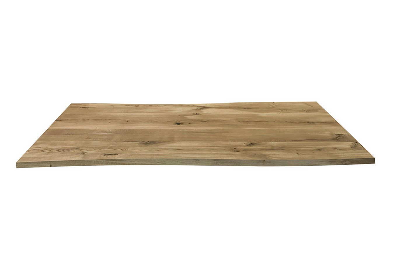 Tischplatte Asteiche 3 cm massiv organische Kante ab 60 cm konfigurierbar