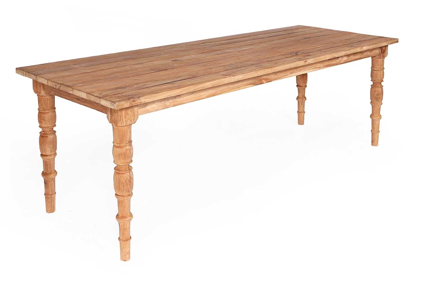 Gartentisch Brasserie Teak massiv 190 cm