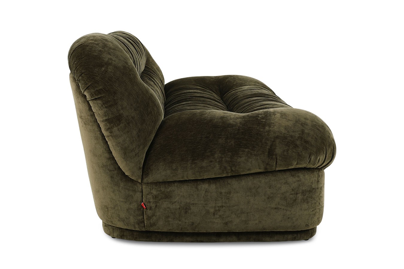 Sofa Savigny 3-Sitzer Chenille grün