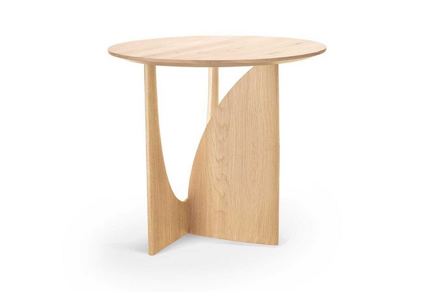 Beistelltisch Geometric Eiche natur
