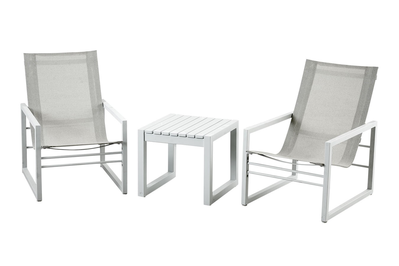 Beistelltisch Vevi weiß B 40cm