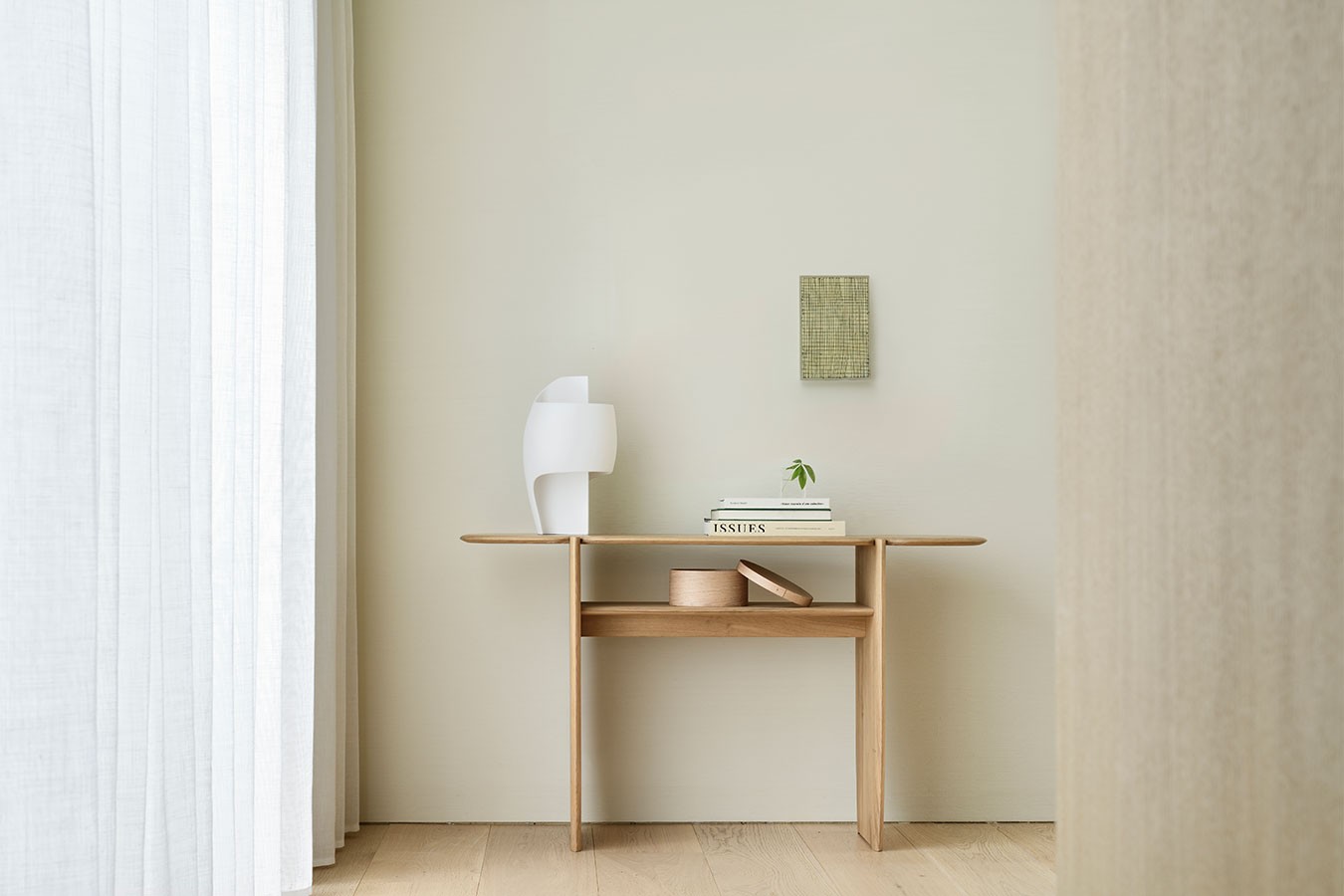 Konsole PI Eiche natur B 130 cm
