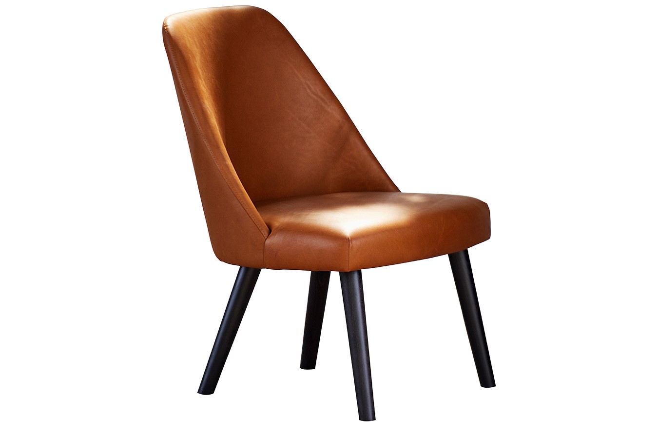 Loungesessel Flaminia Leder braun