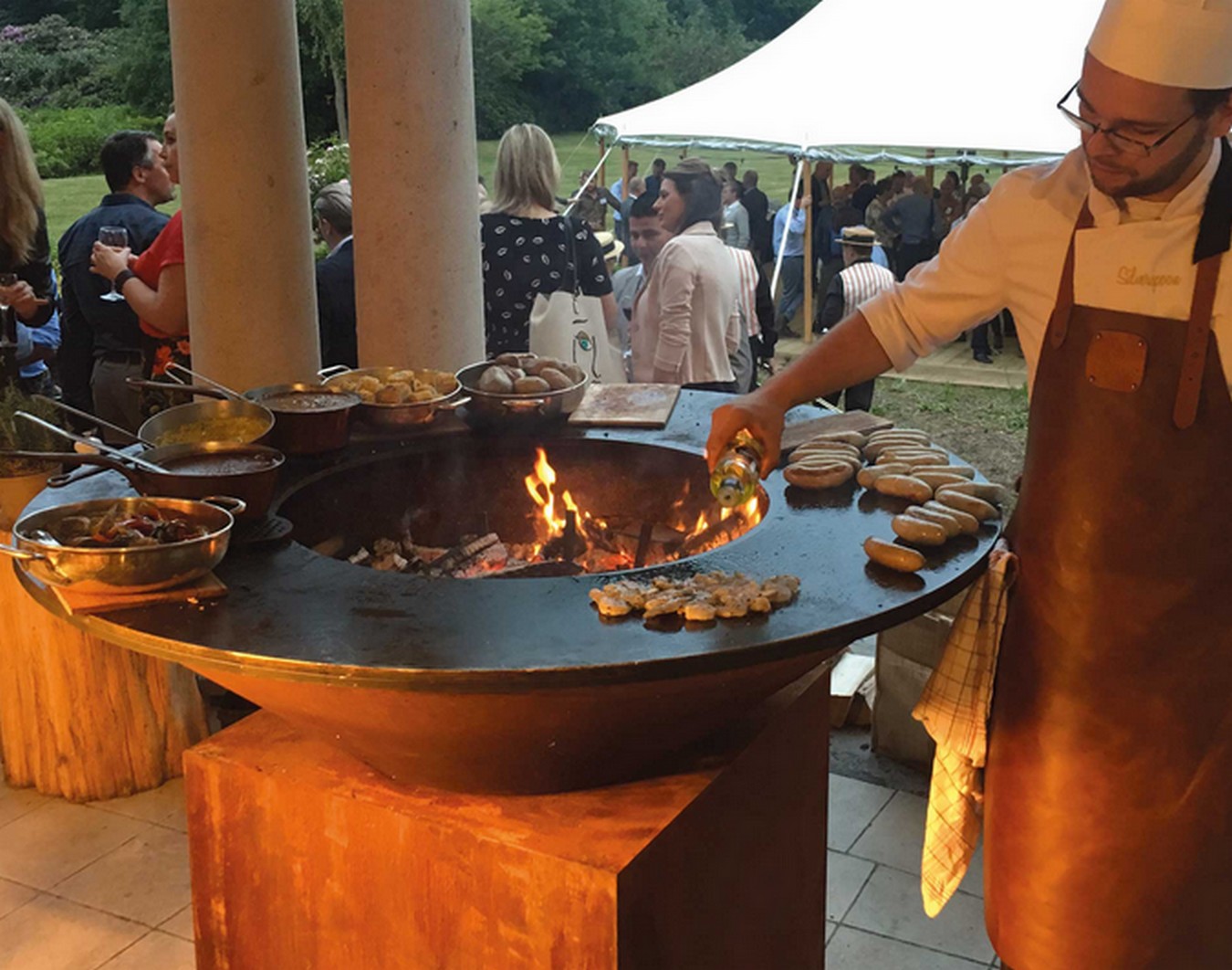 Ofyr  Grill Classic Corten XL D 150 cm