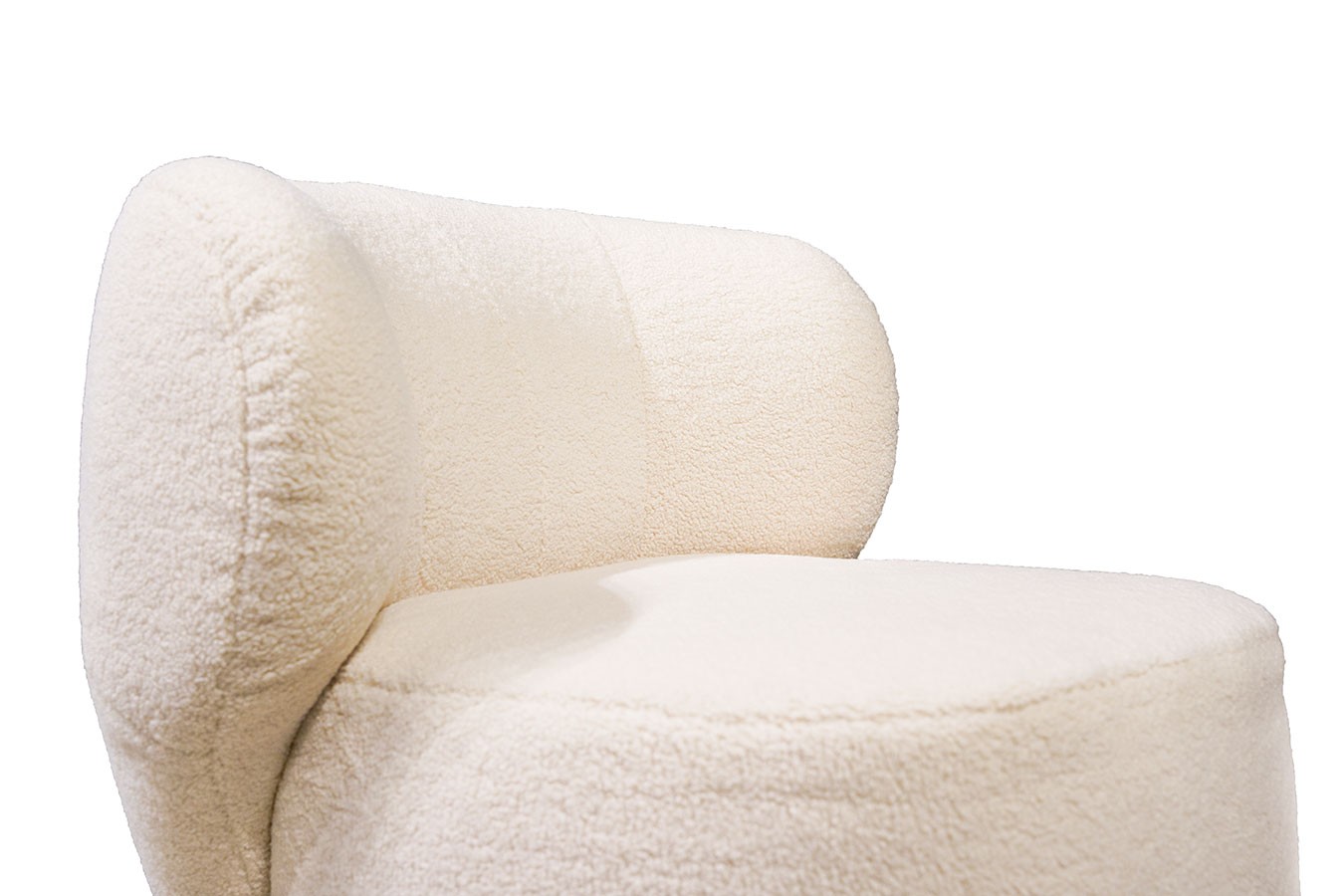 Drehsessel Oli Teddy Stoff natur