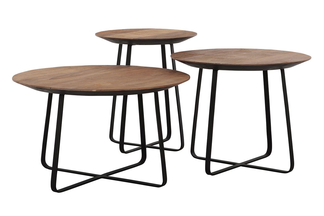 Beistelltisch Highlight Teak D 40 cm