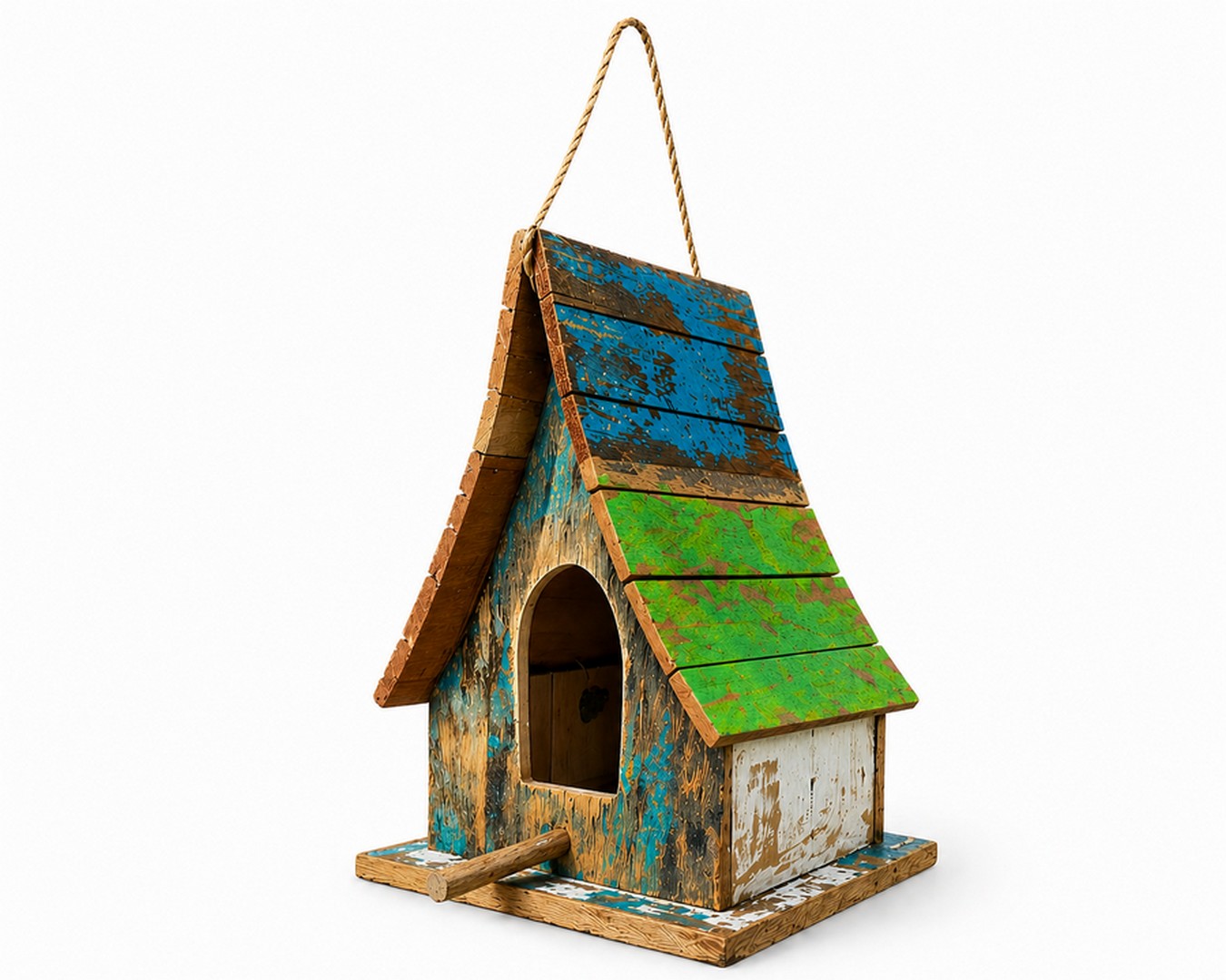 Vogelhaus Birdie No 5 mehrfarbig